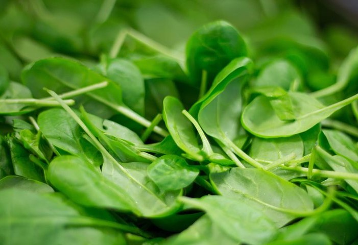 Spinach leaves